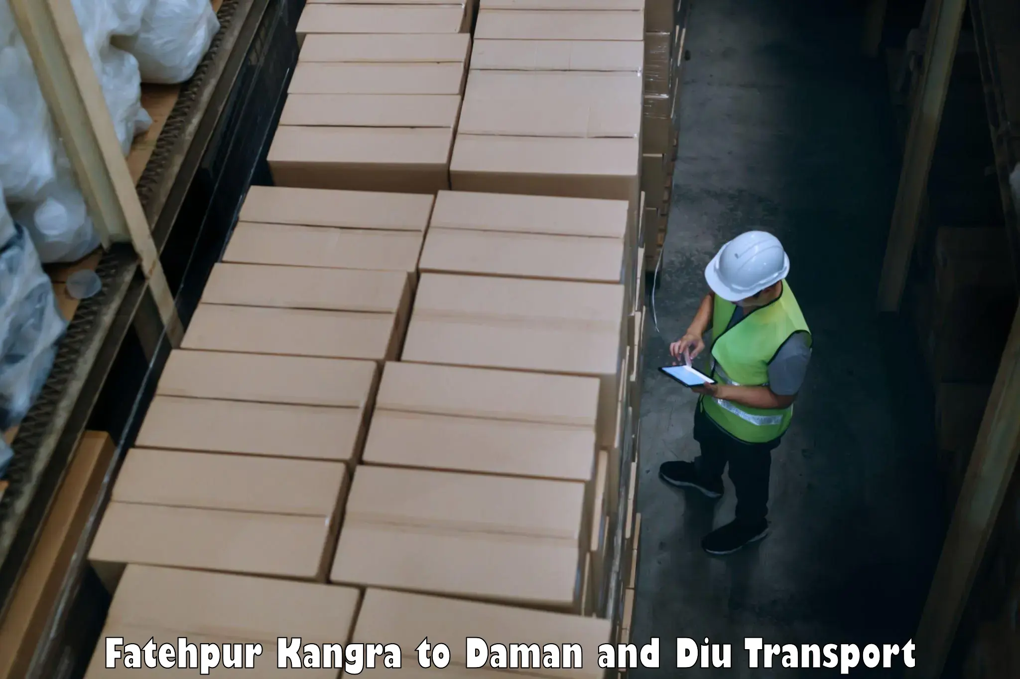 Furniture transport service Fatehpur Kangra to Daman and Diu