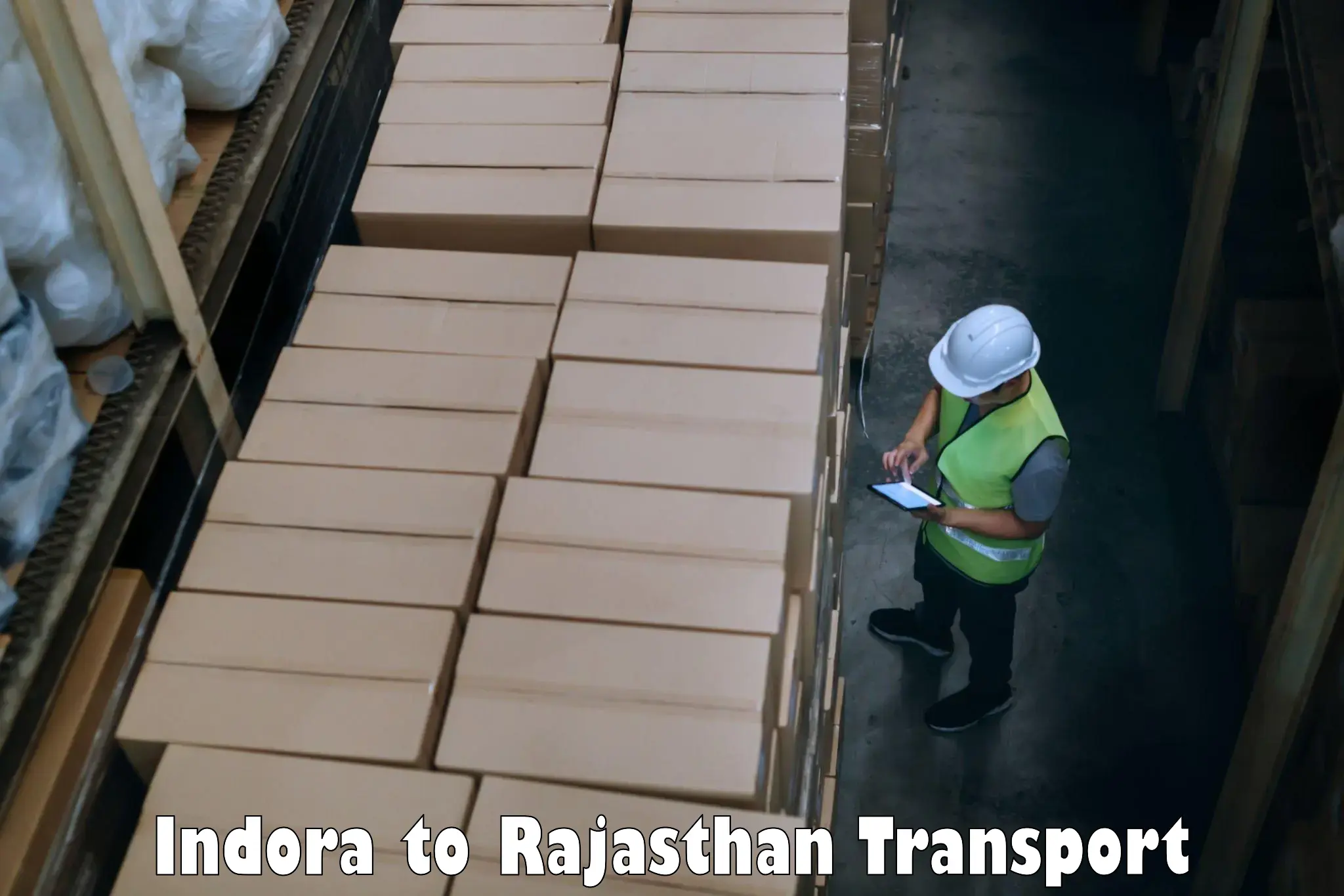 Interstate goods transport in Indora to Jaipur