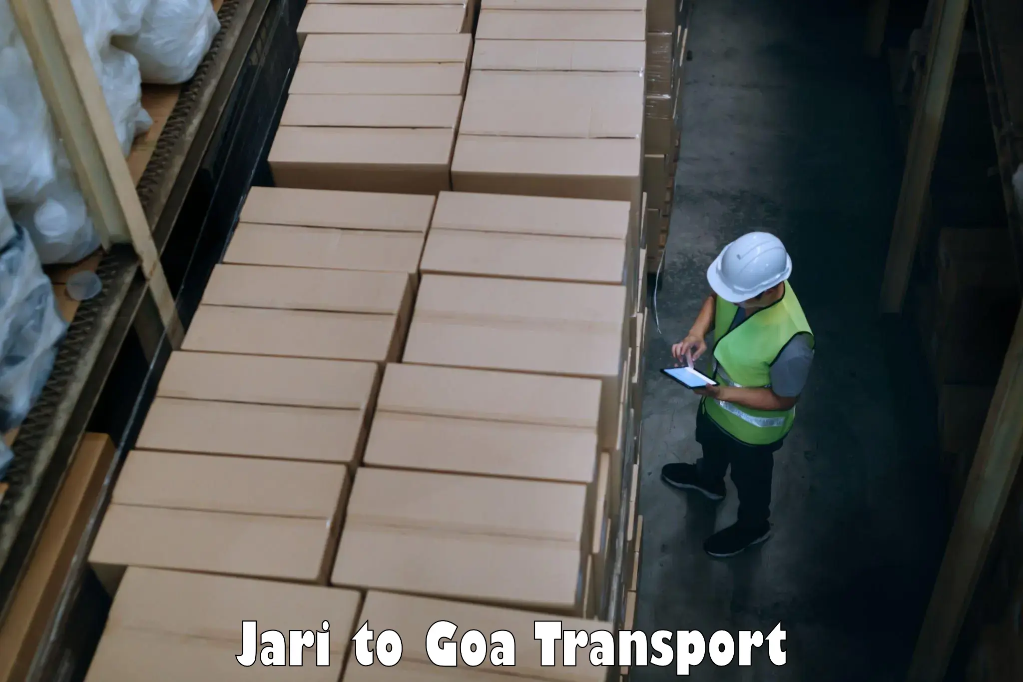 International cargo transportation services Jari to NIT Goa