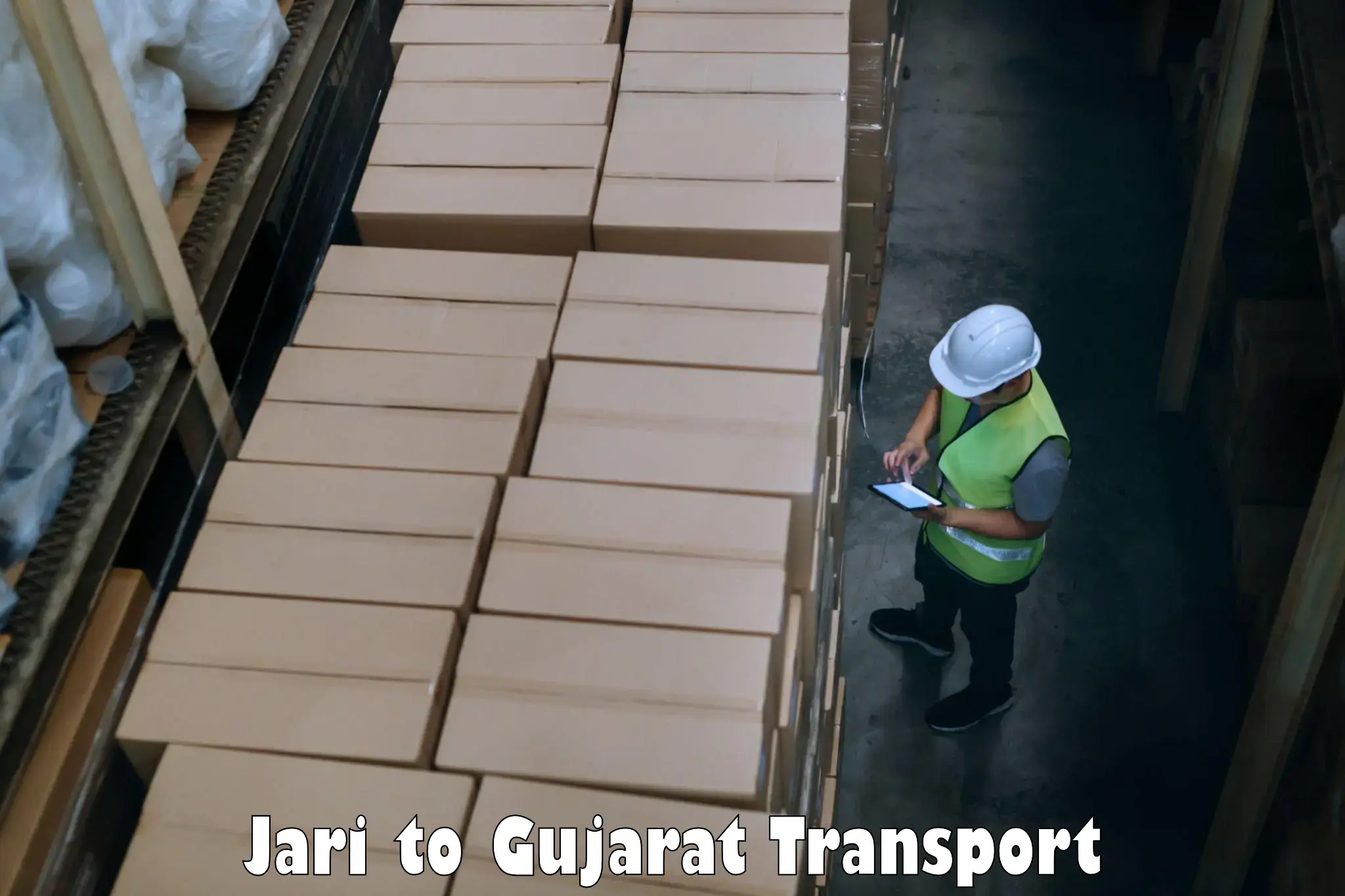 Online transport service in Jari to Surat