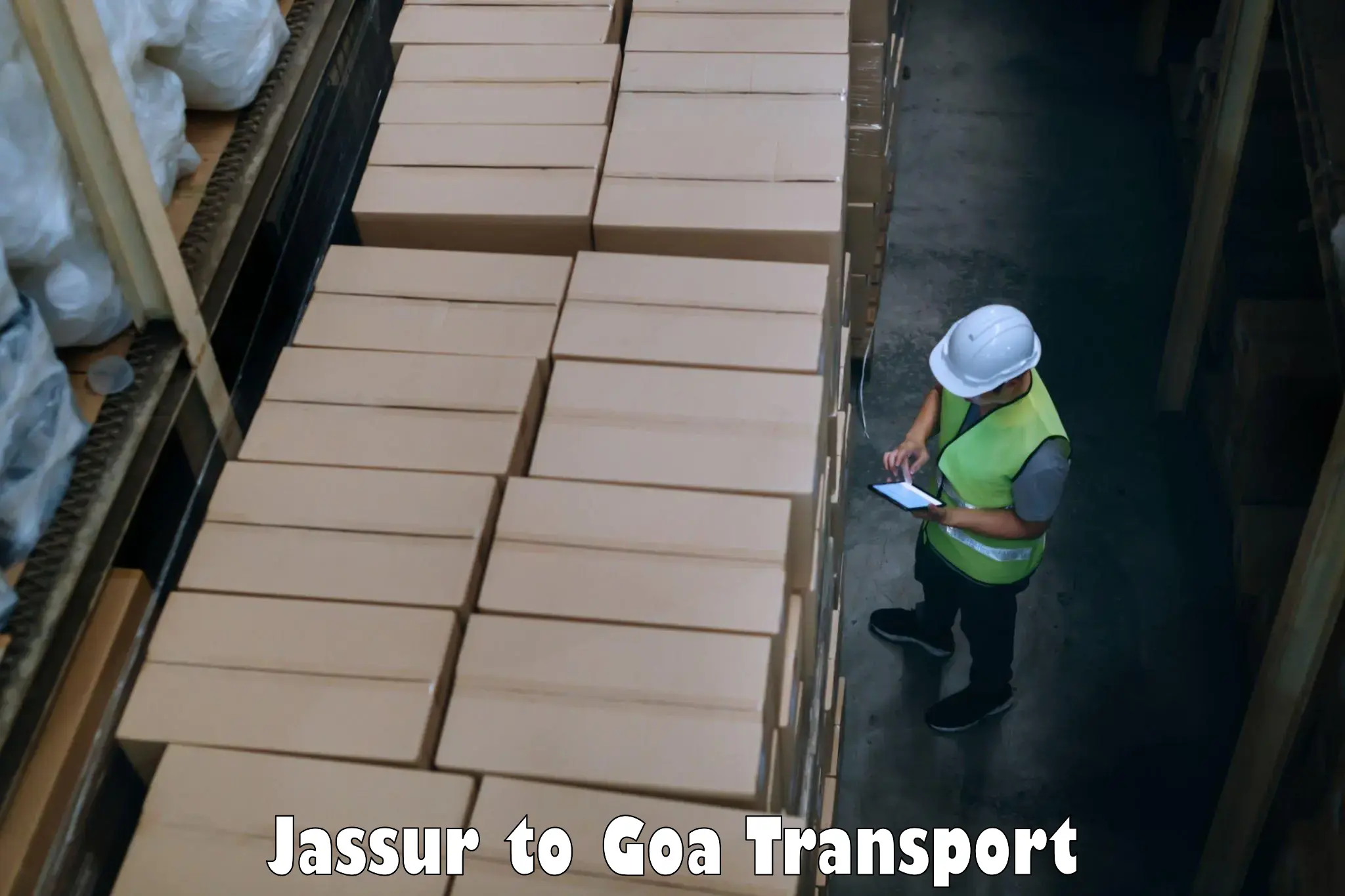 Vehicle parcel service Jassur to Margao