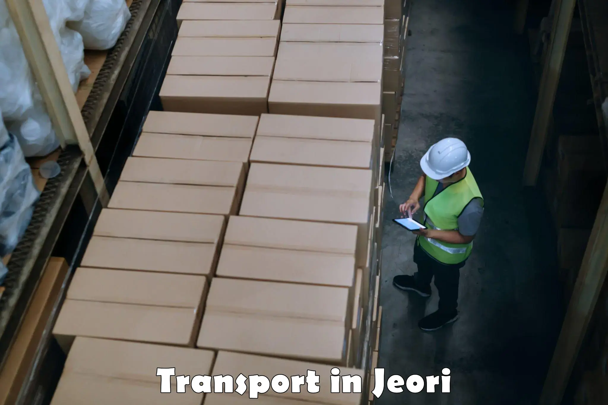 Domestic goods transportation services in Jeori