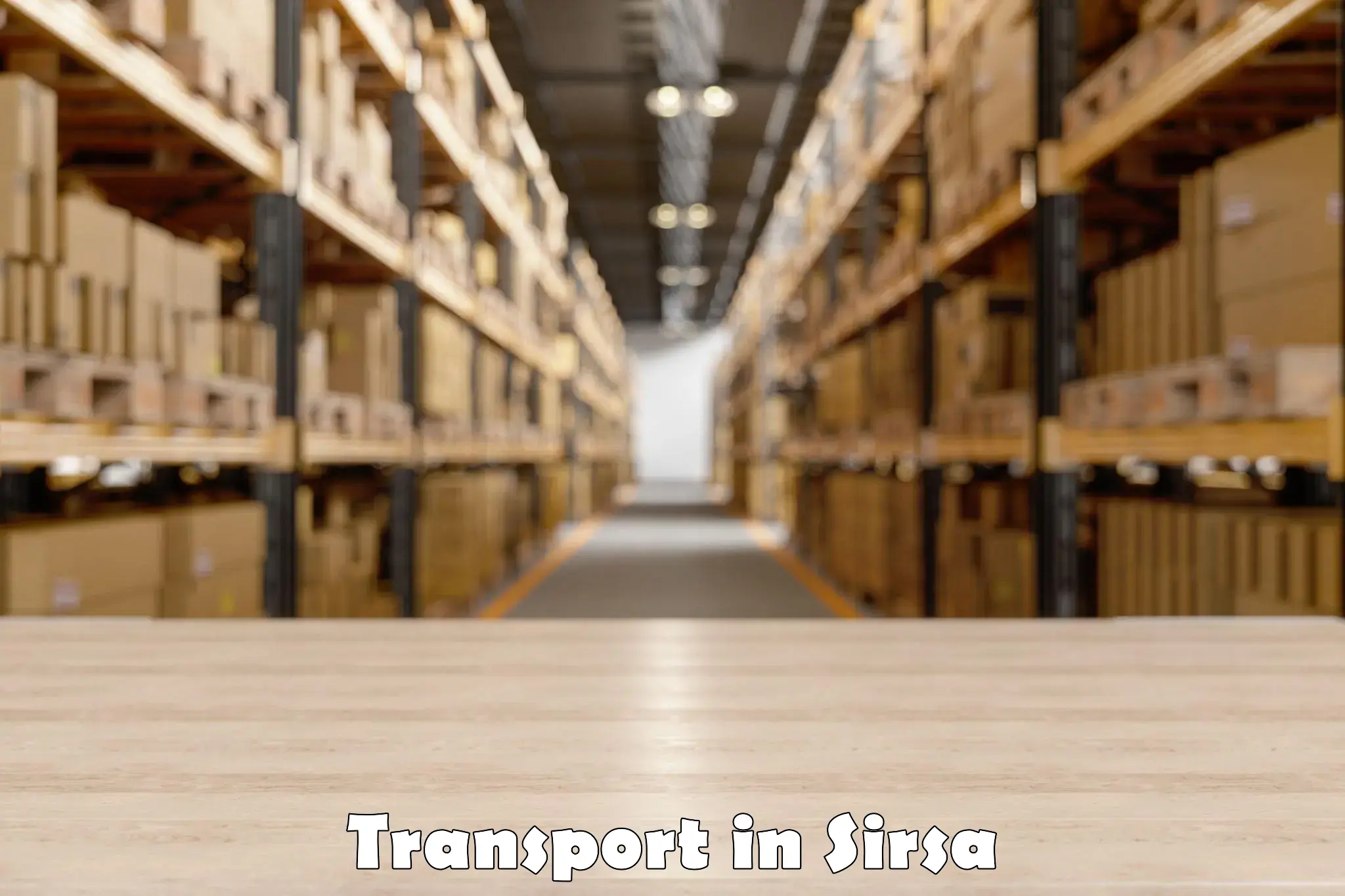 Interstate goods transport in Sirsa