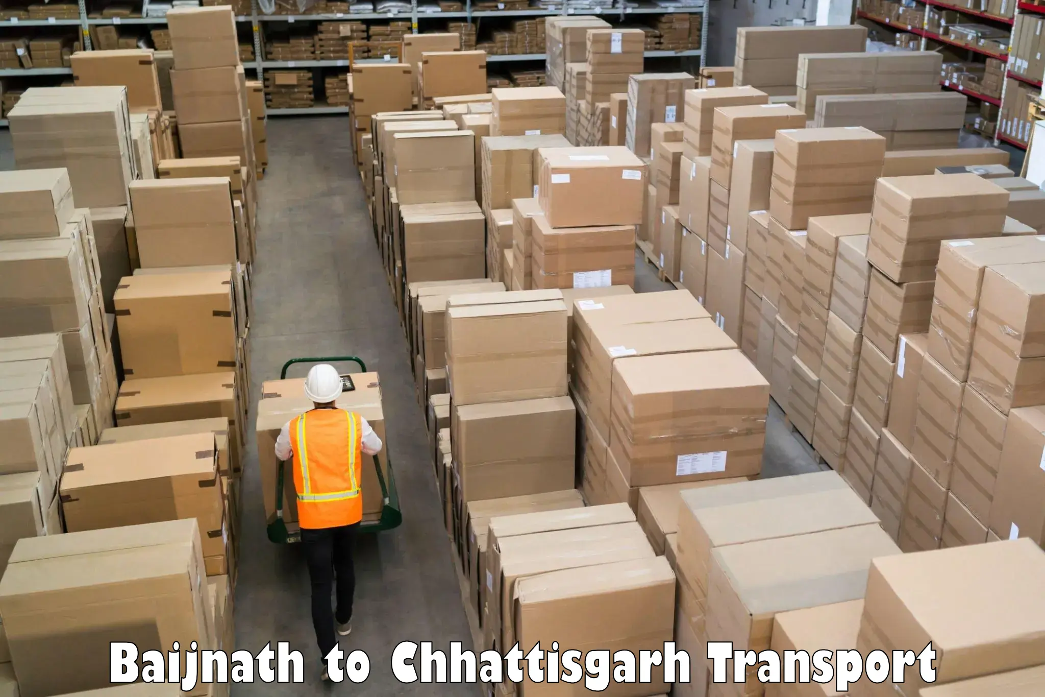 Daily parcel service transport Baijnath to Ratanpur
