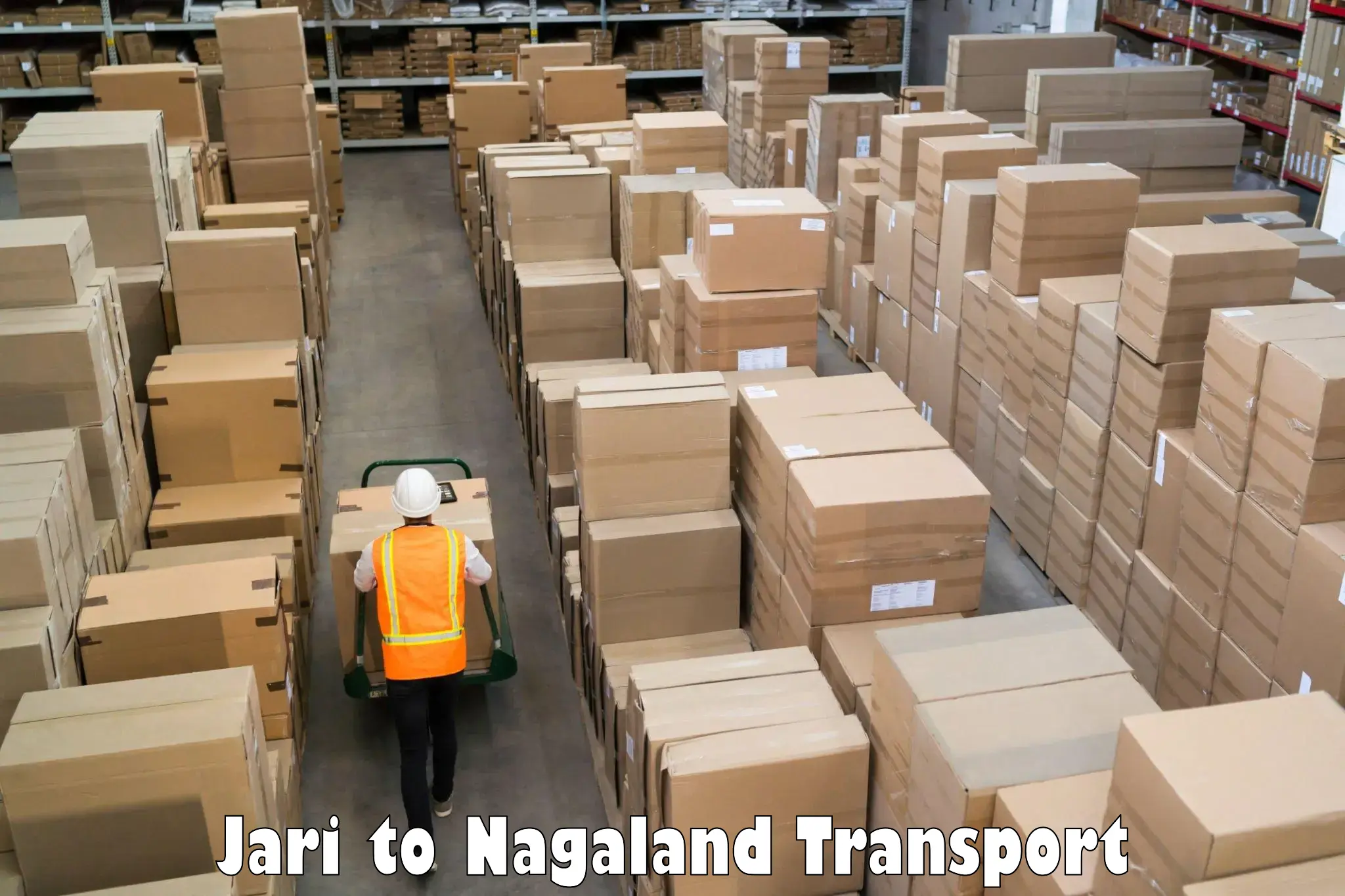 Cargo transportation services Jari to NIT Nagaland