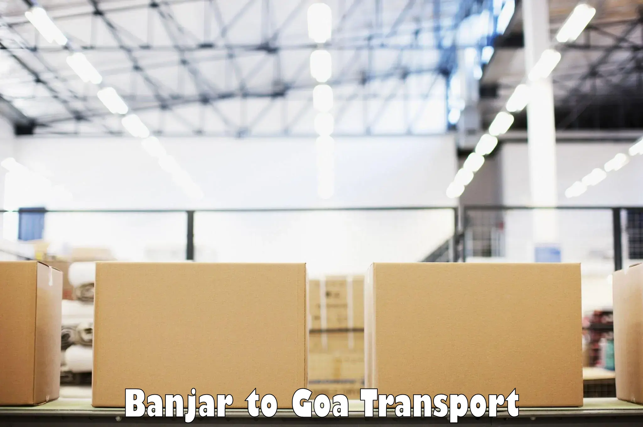 Scooty parcel Banjar to Goa