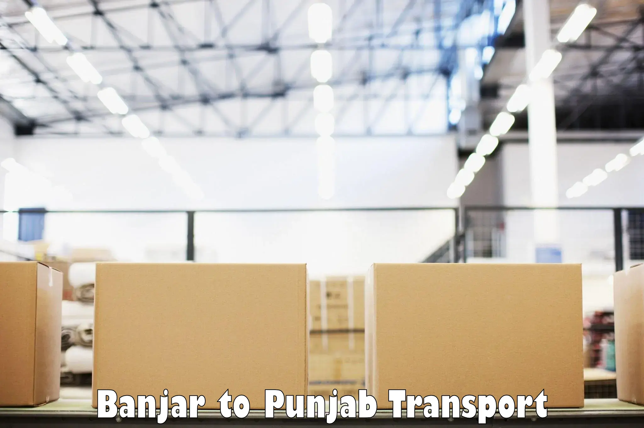 Air freight transport services Banjar to Sunam