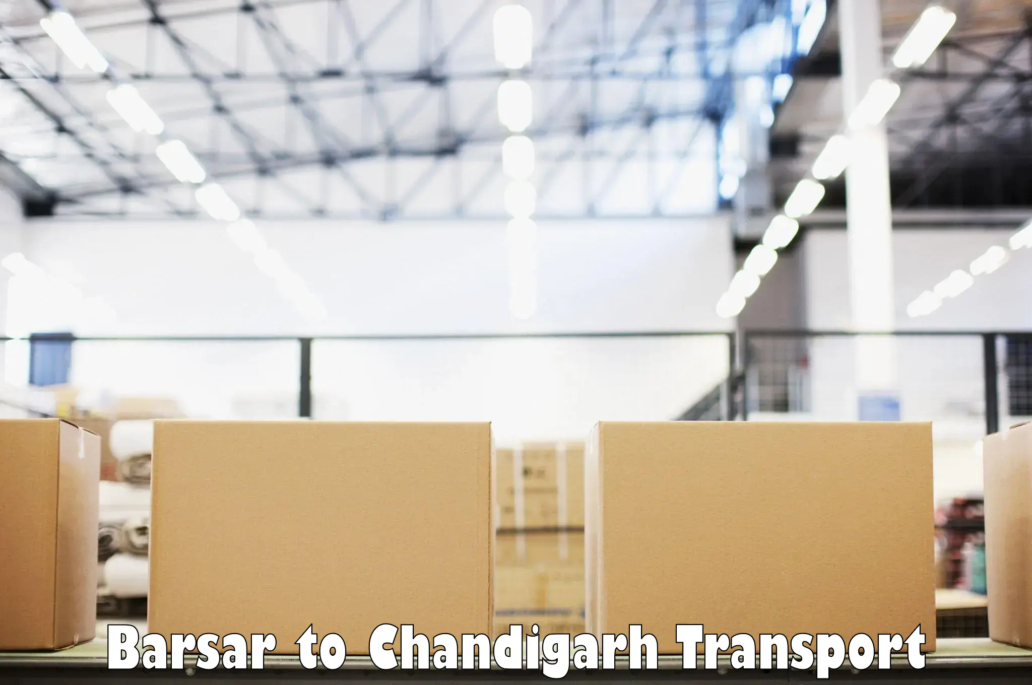 Transportation services Barsar to Panjab University Chandigarh