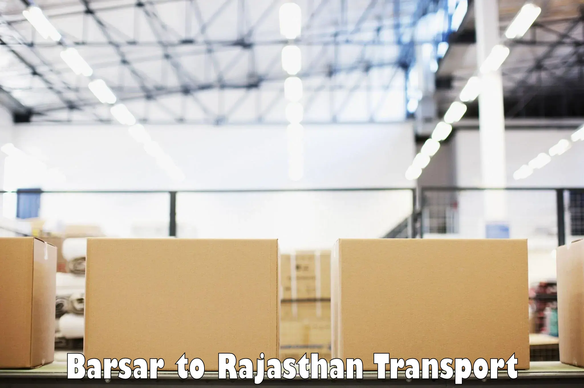 Interstate goods transport Barsar to Sojat