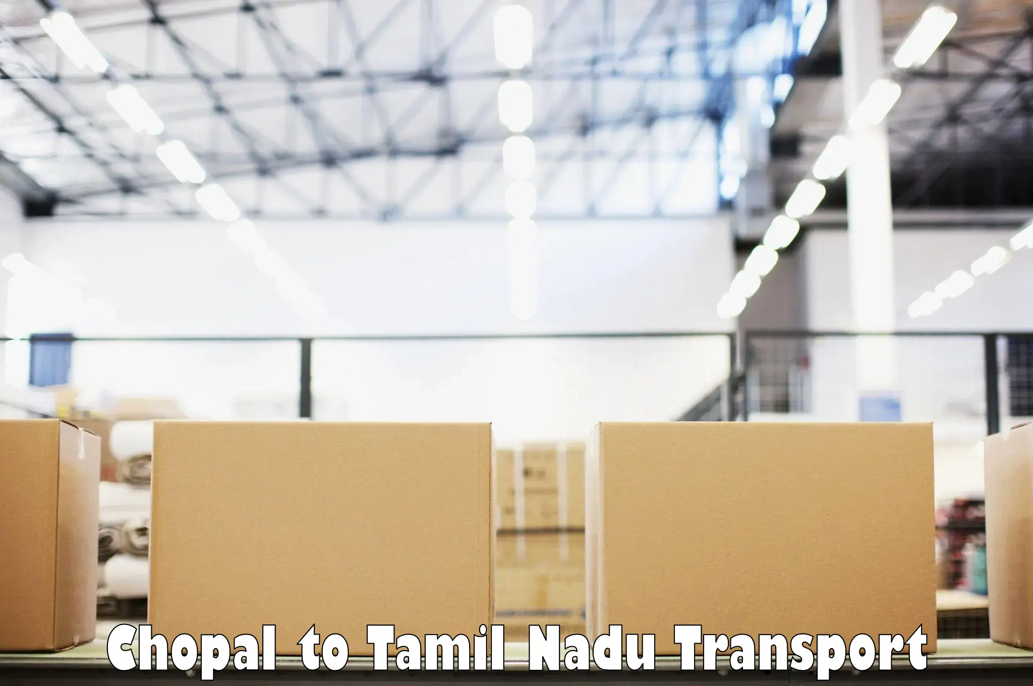 Cargo train transport services Chopal to Tamil Nadu