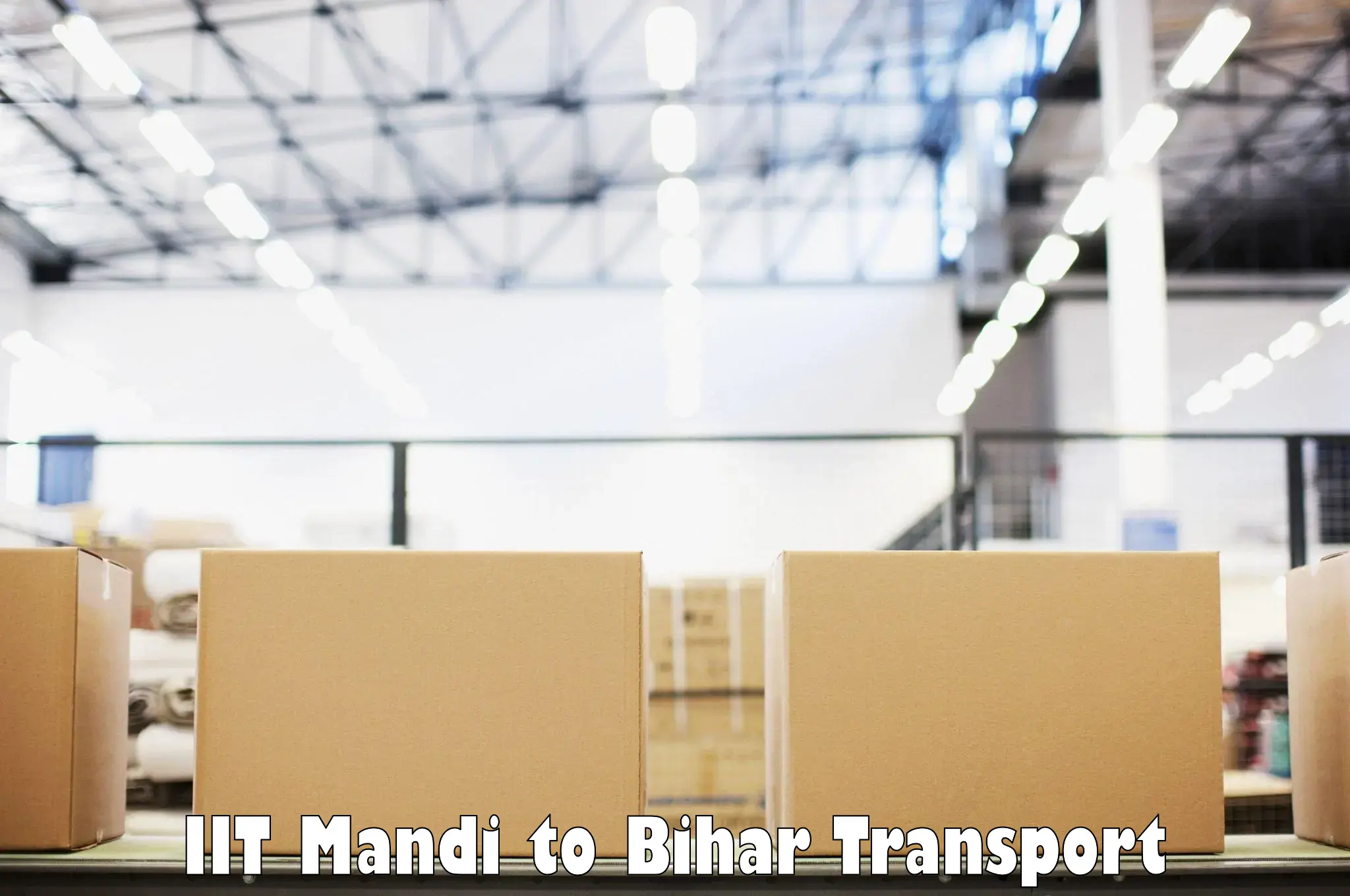 Container transport service IIT Mandi to Banmankhi Bazar