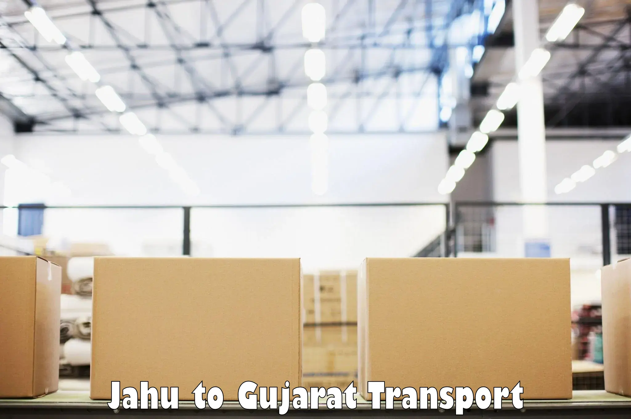 Goods delivery service in Jahu to IIIT Vadodara