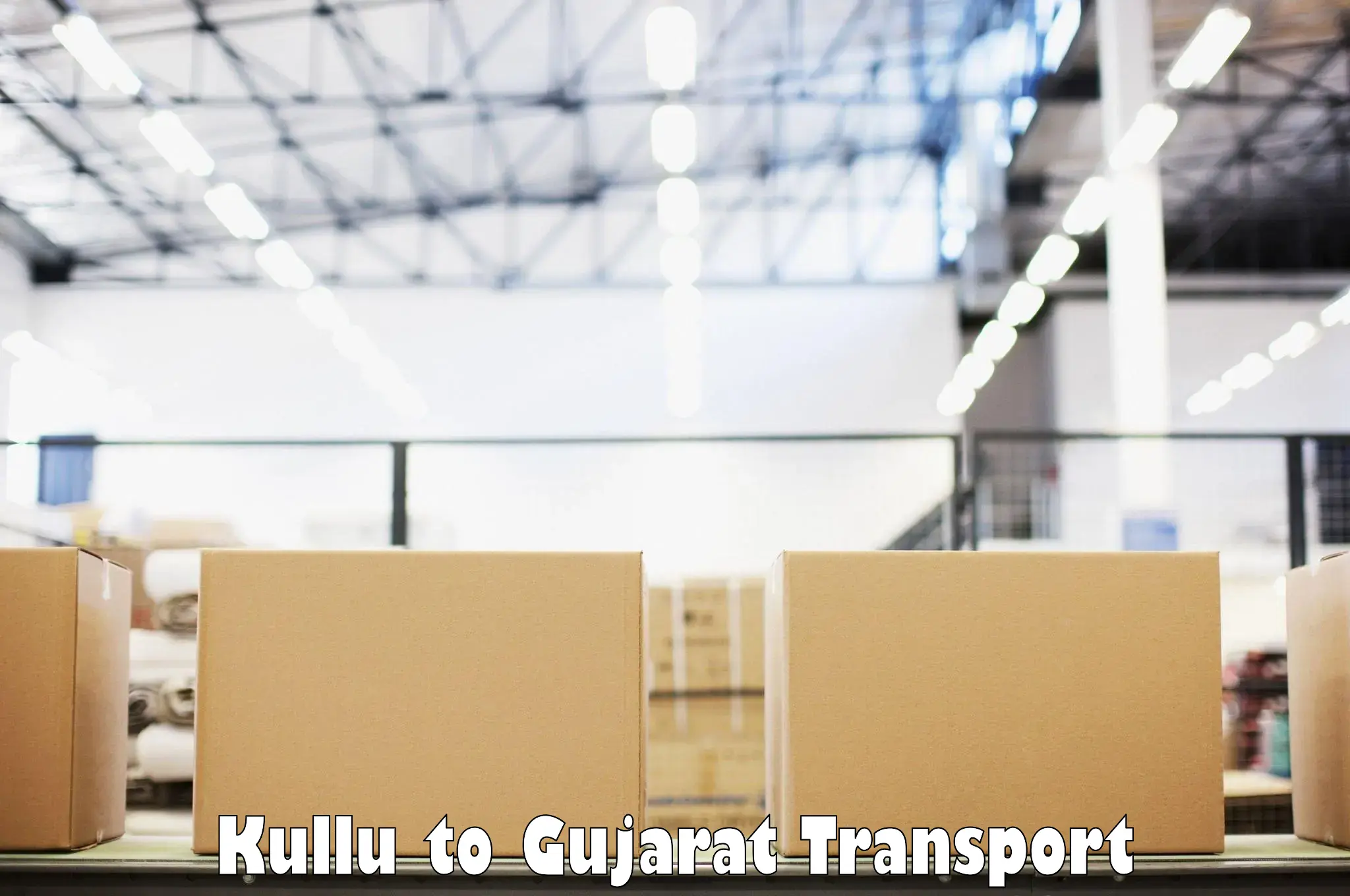 Luggage transport services Kullu to Bharuch