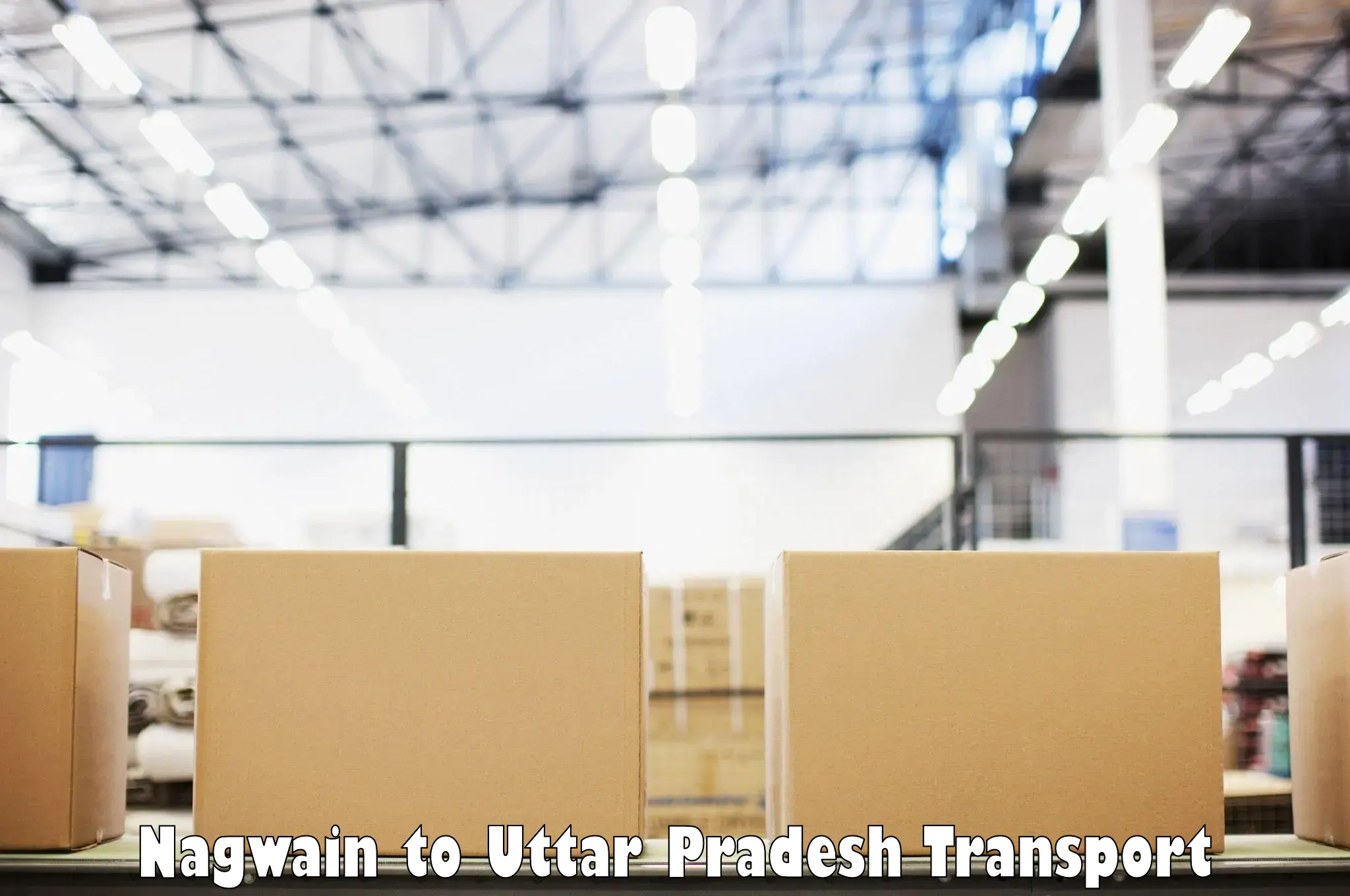 Container transport service Nagwain to Rudhauli