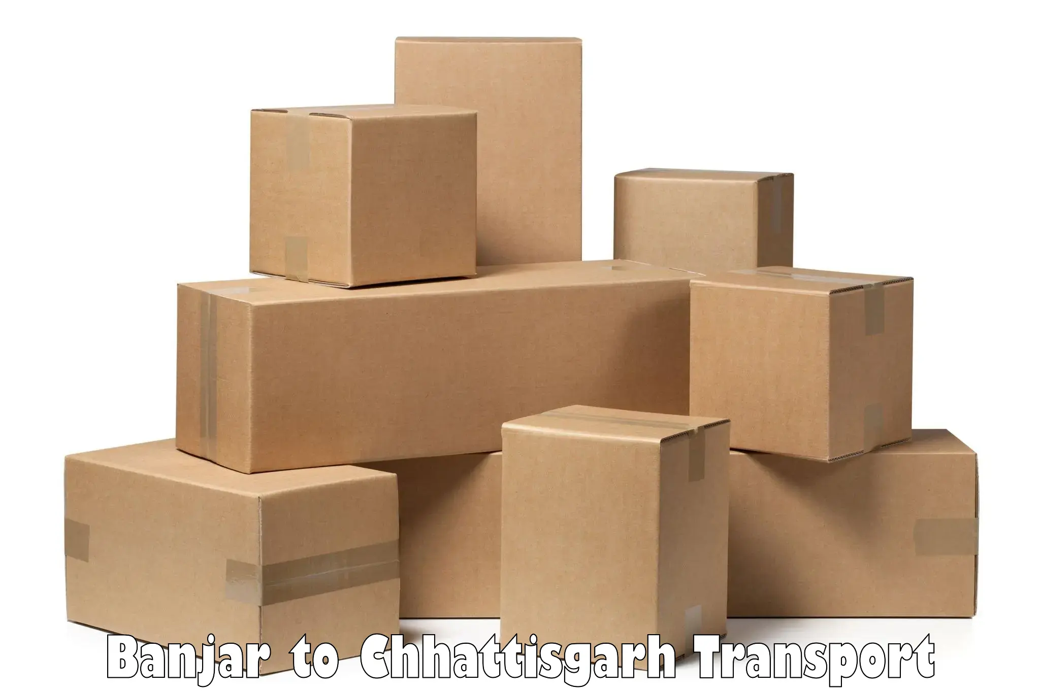 Furniture transport service Banjar to Sirpur