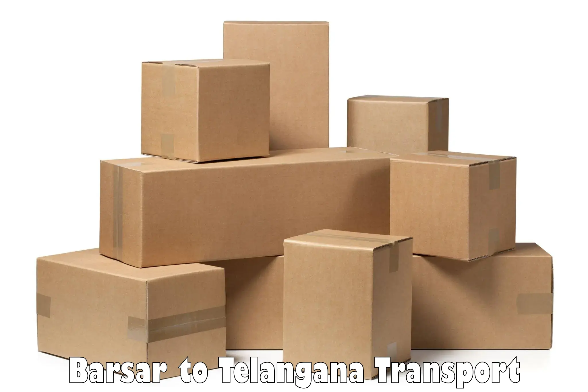 Daily parcel service transport in Barsar to Chevella